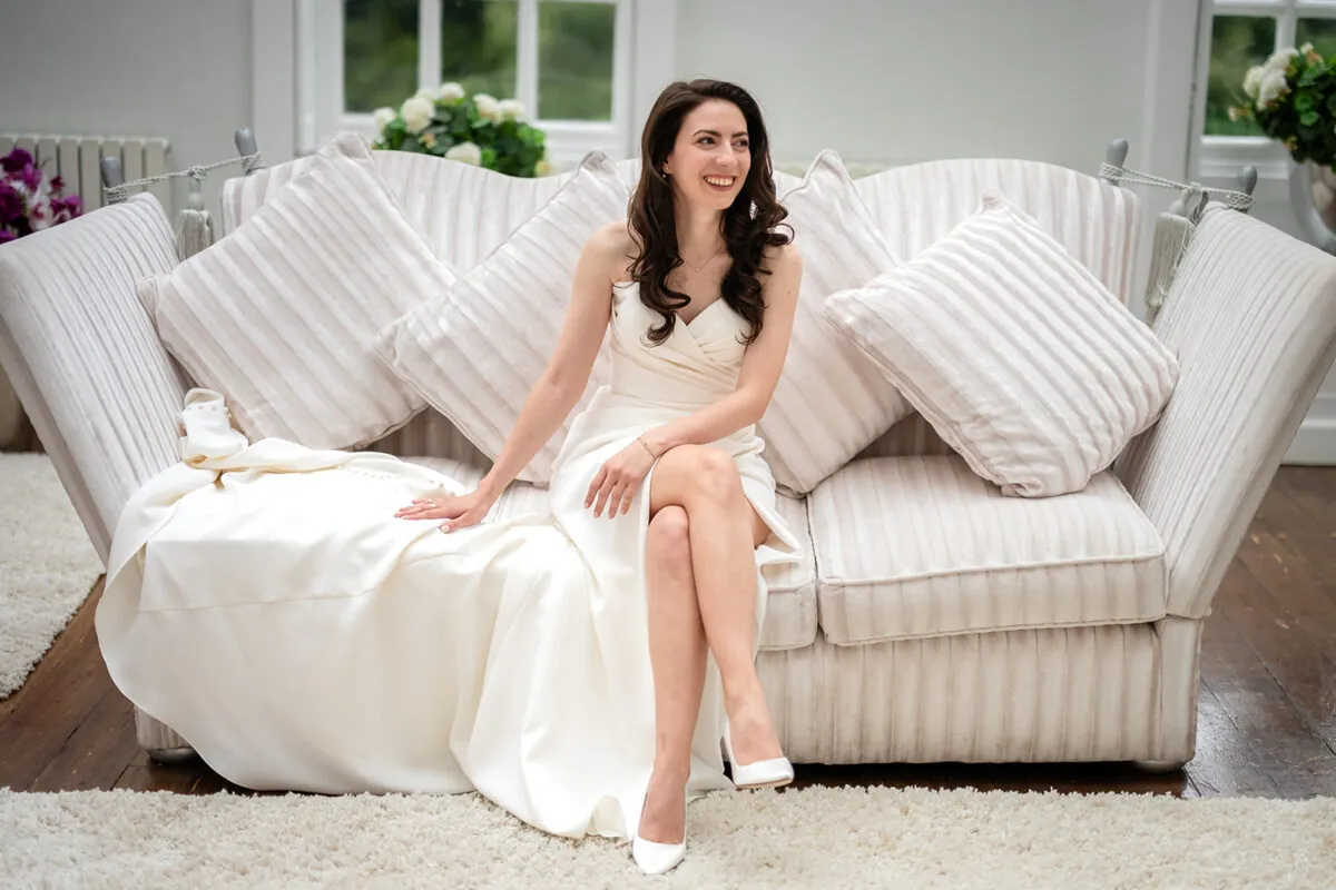 Wedding of Dora and Peter at Hutton Hall, Essex