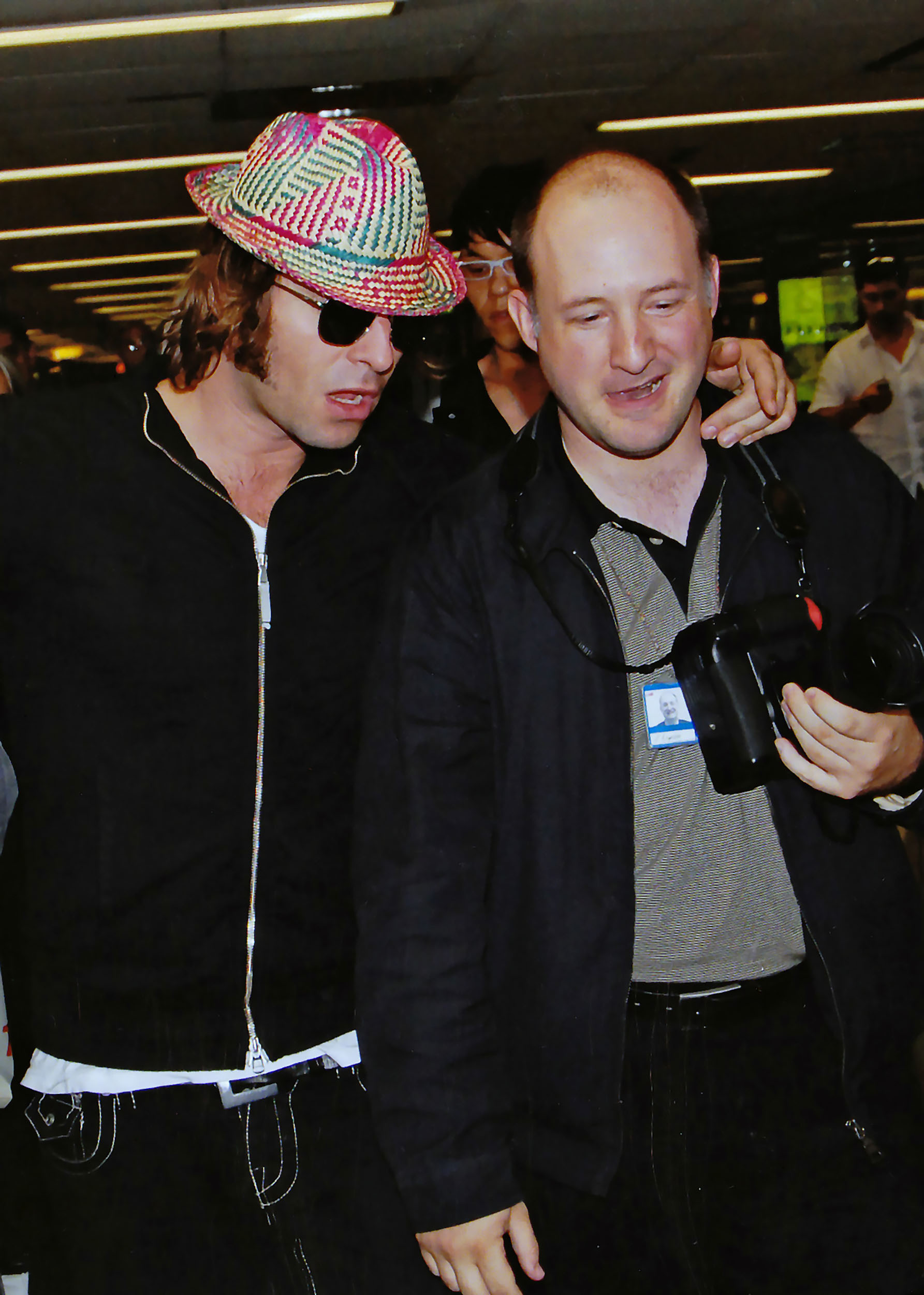 A man wearing a hat in London.