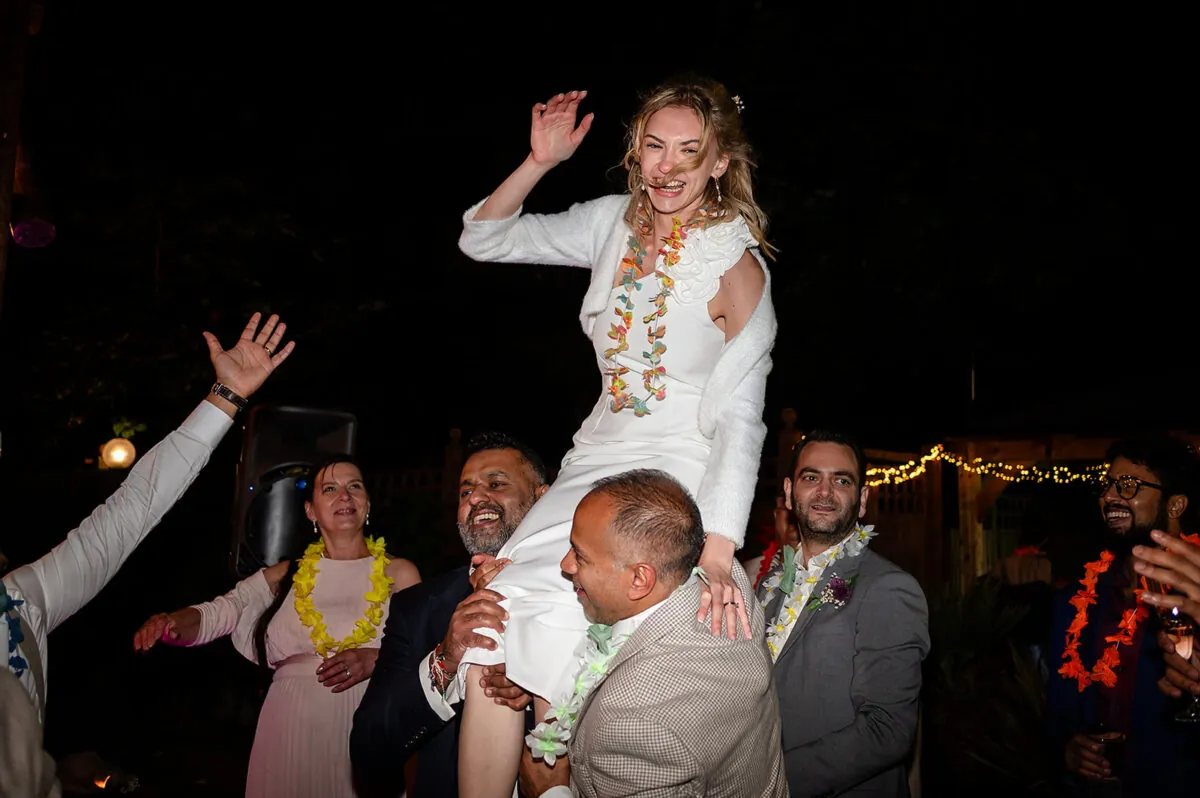 Wedding of Viktorija and Manish at Sanctum On The Green, Cookham Dean, Berkshire.