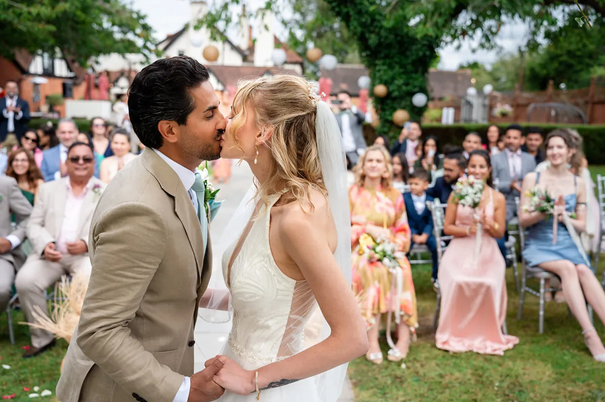Wedding of Viktorija and Manish at Sanctum On The Green, Cookham Dean, Berkshire.