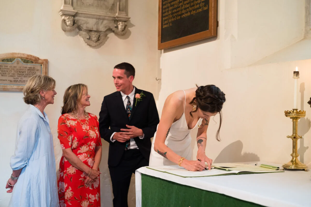 Leah and Oscar's wedding