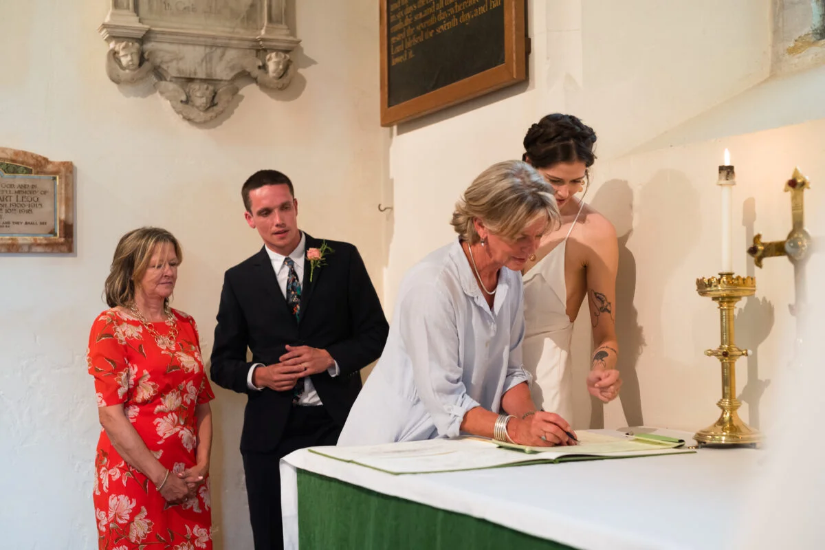 Leah and Oscar's wedding