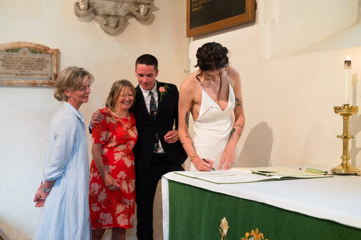 Leah and Oscar's wedding