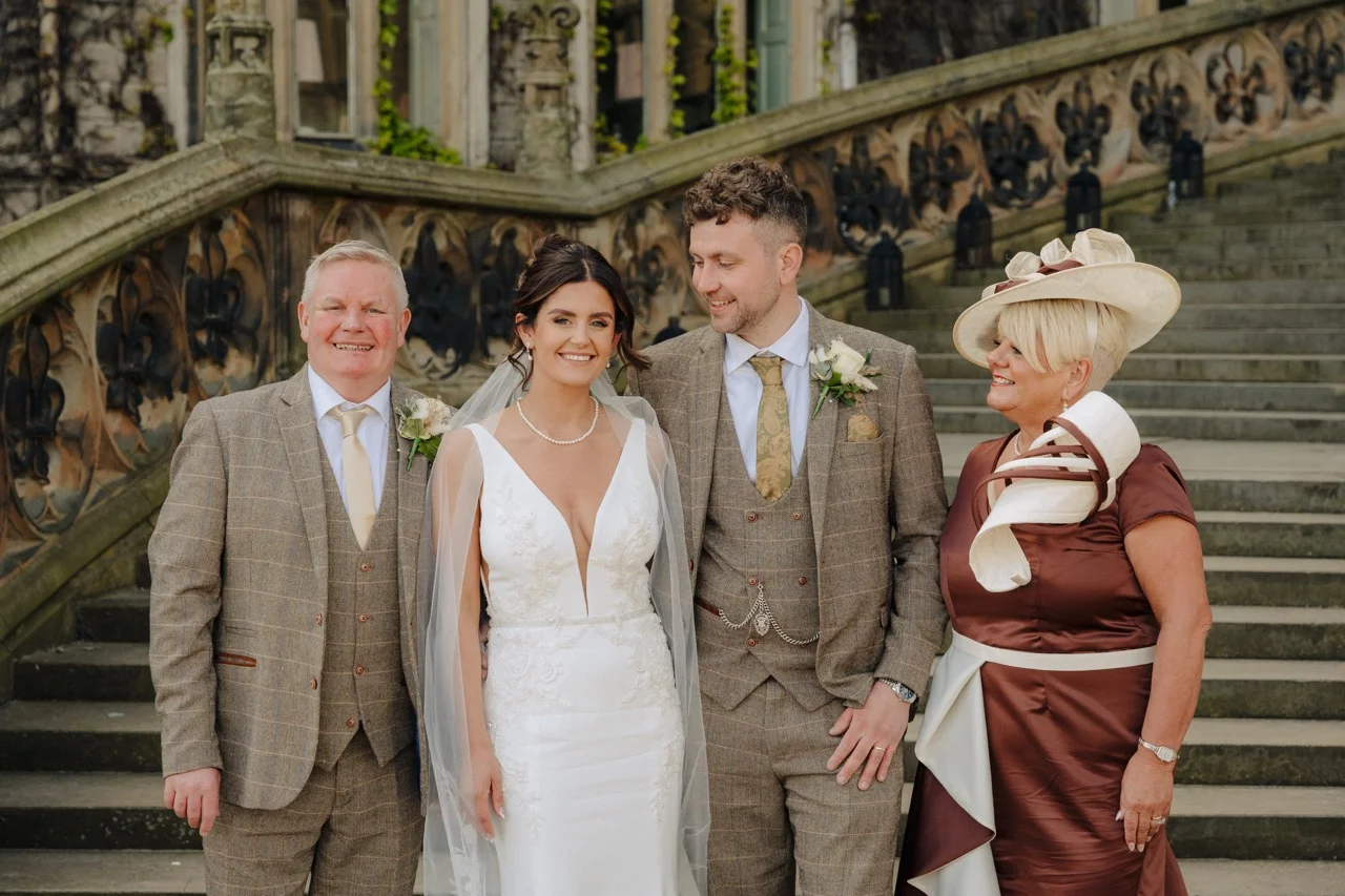 Church Wedding And Carlton Towers
