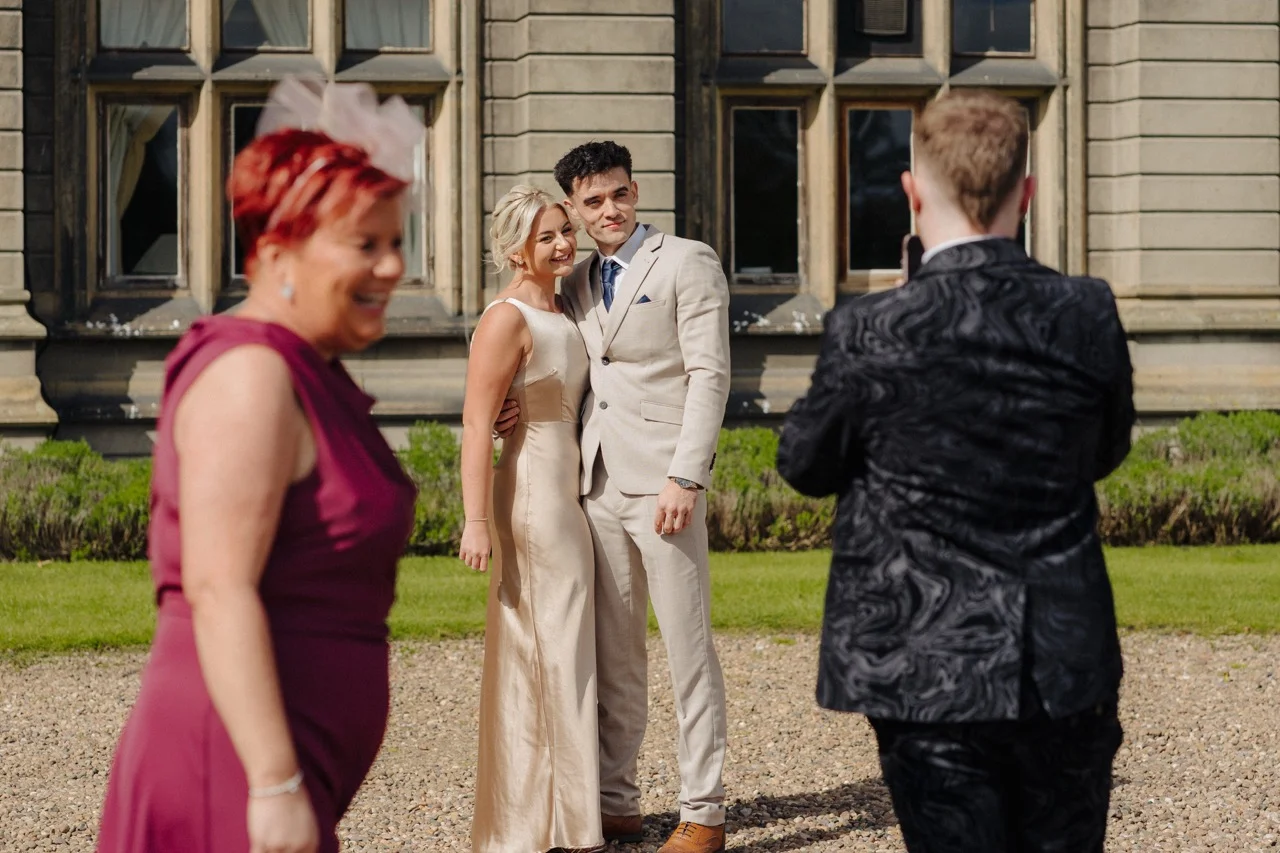 Church Wedding And Carlton Towers