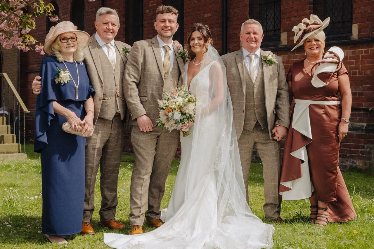 Church Wedding And Carlton Towers