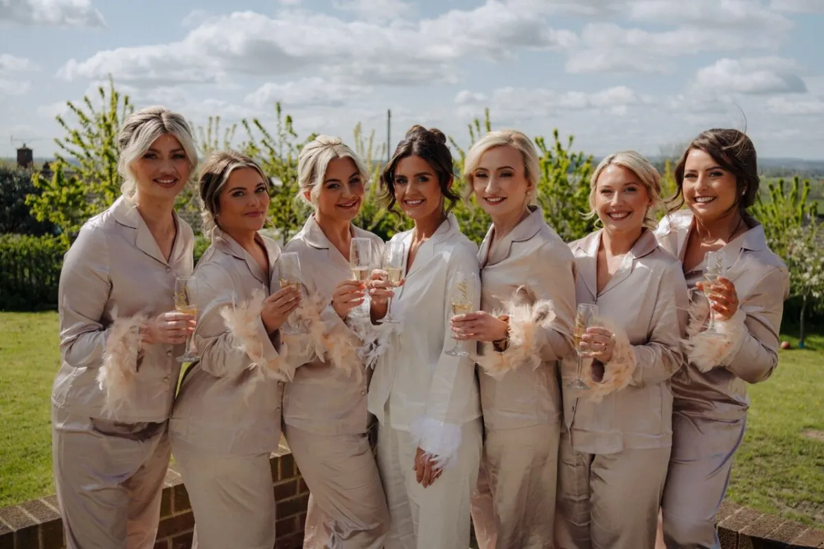 Church Wedding And Carlton Towers