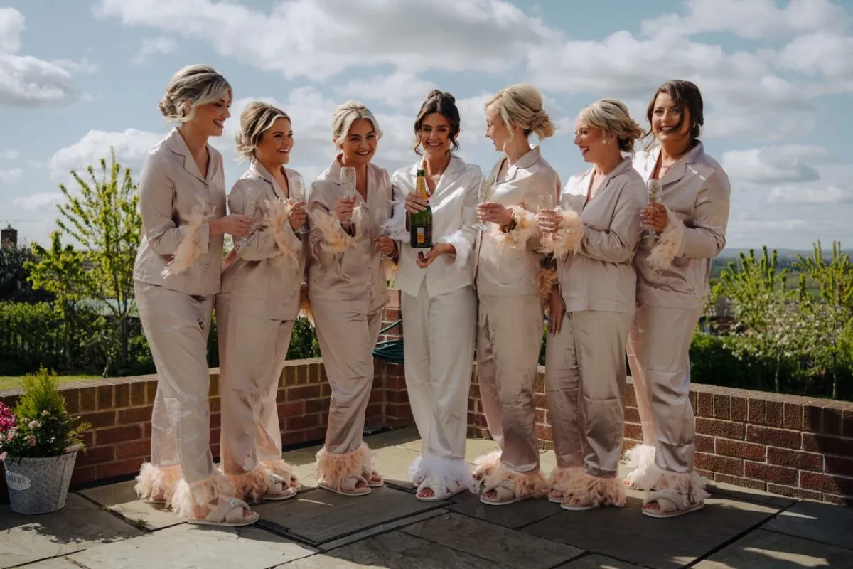 Church Wedding And Carlton Towers