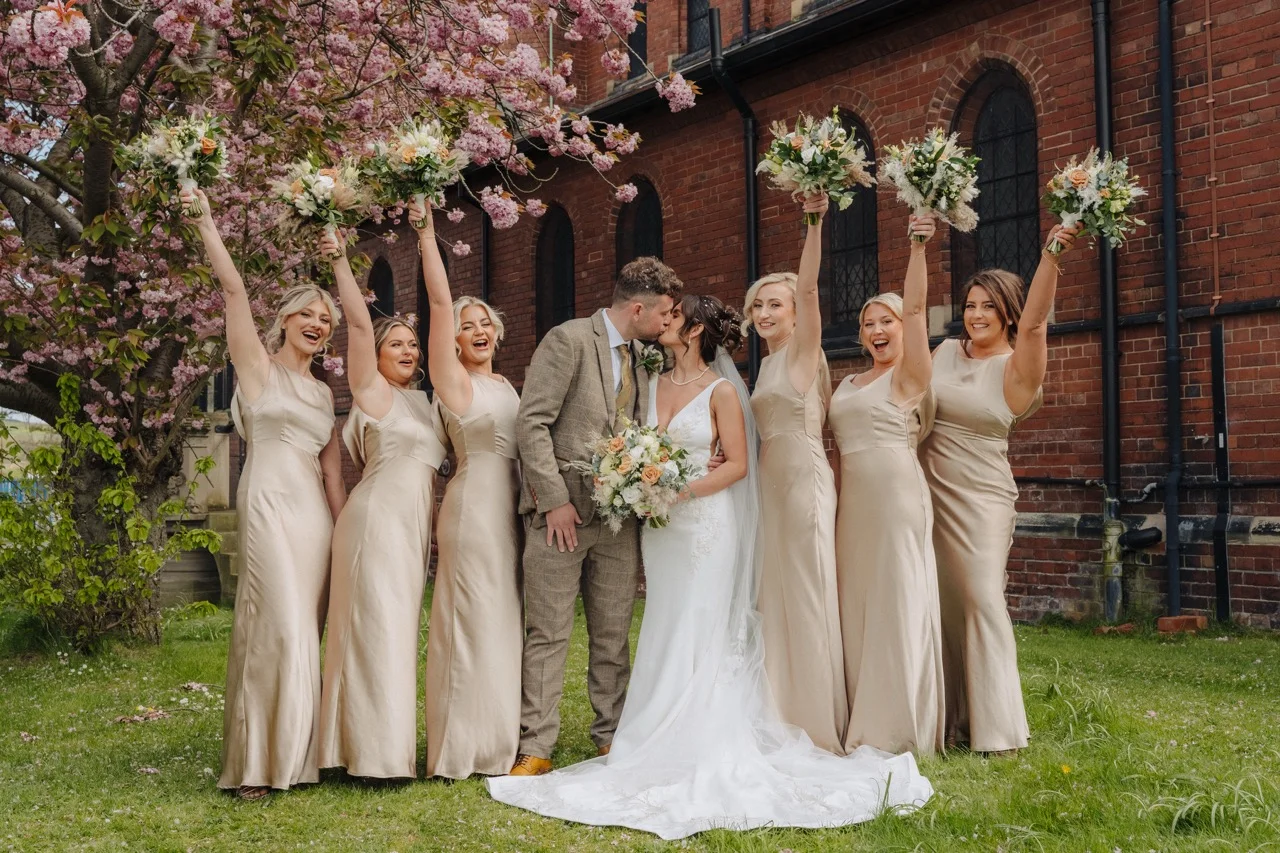 Church Wedding And Carlton Towers