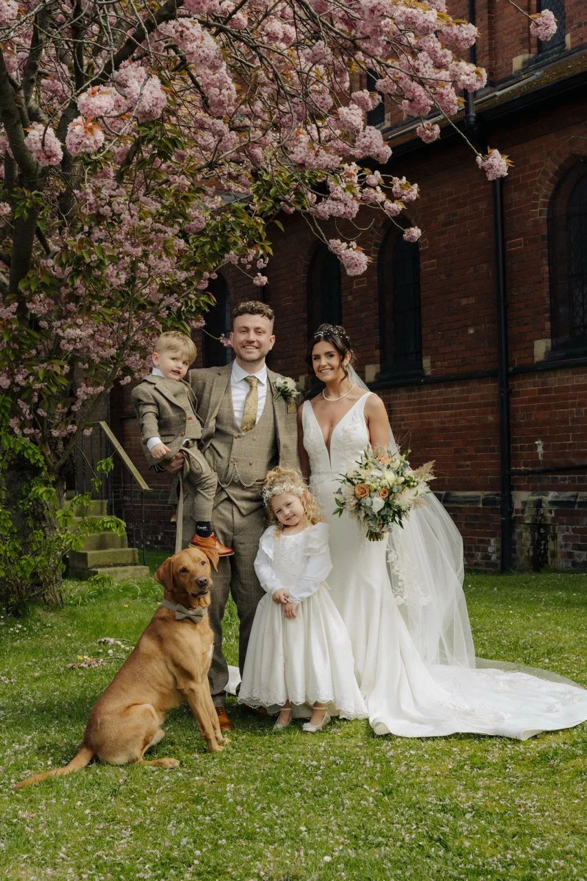 Church Wedding And Carlton Towers