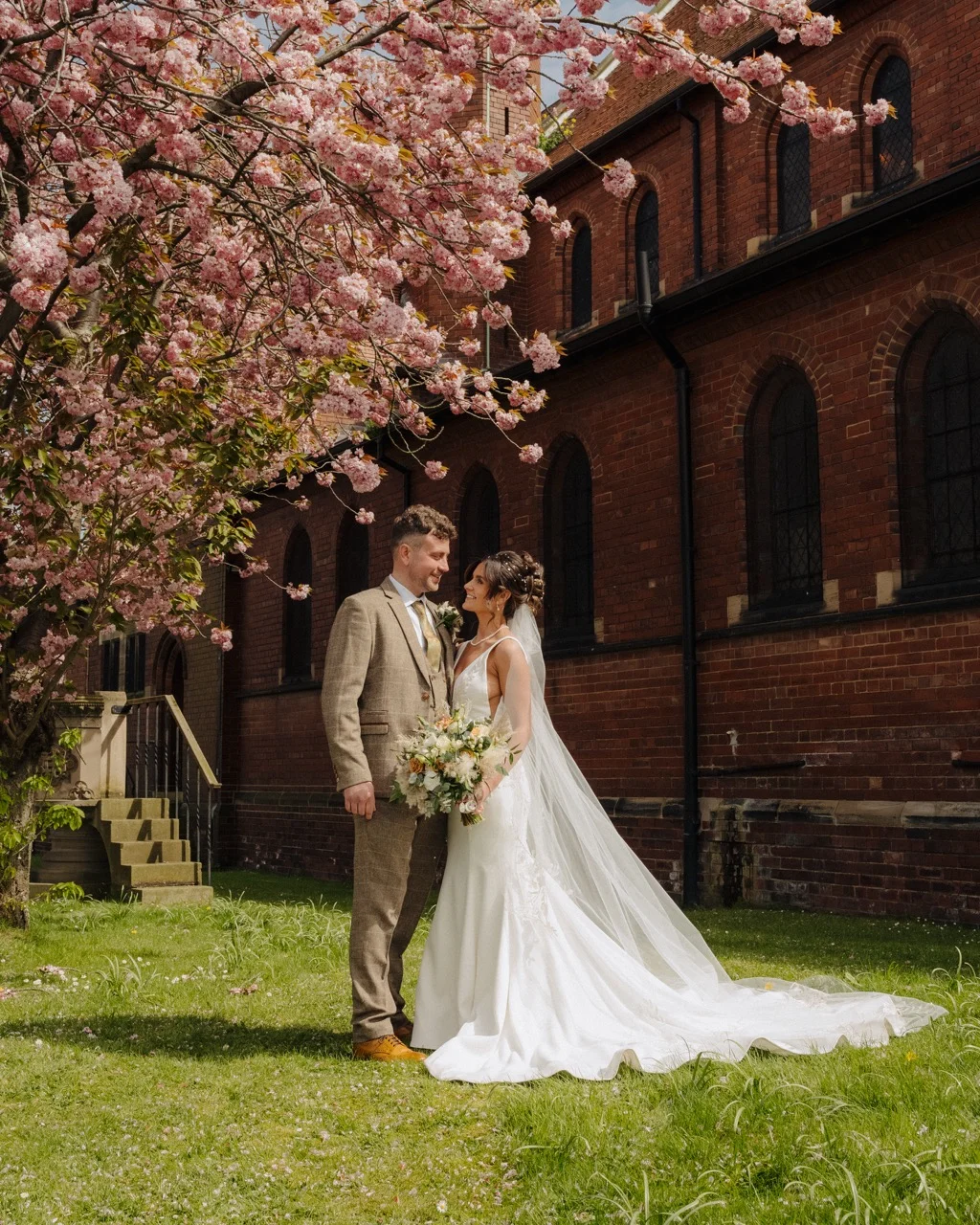Church Wedding And Carlton Towers