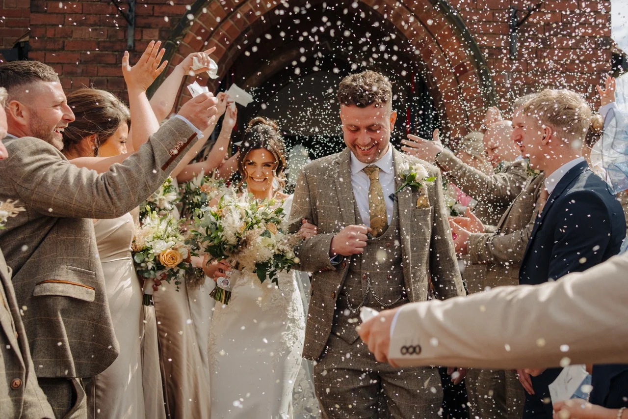 Church Wedding And Carlton Towers