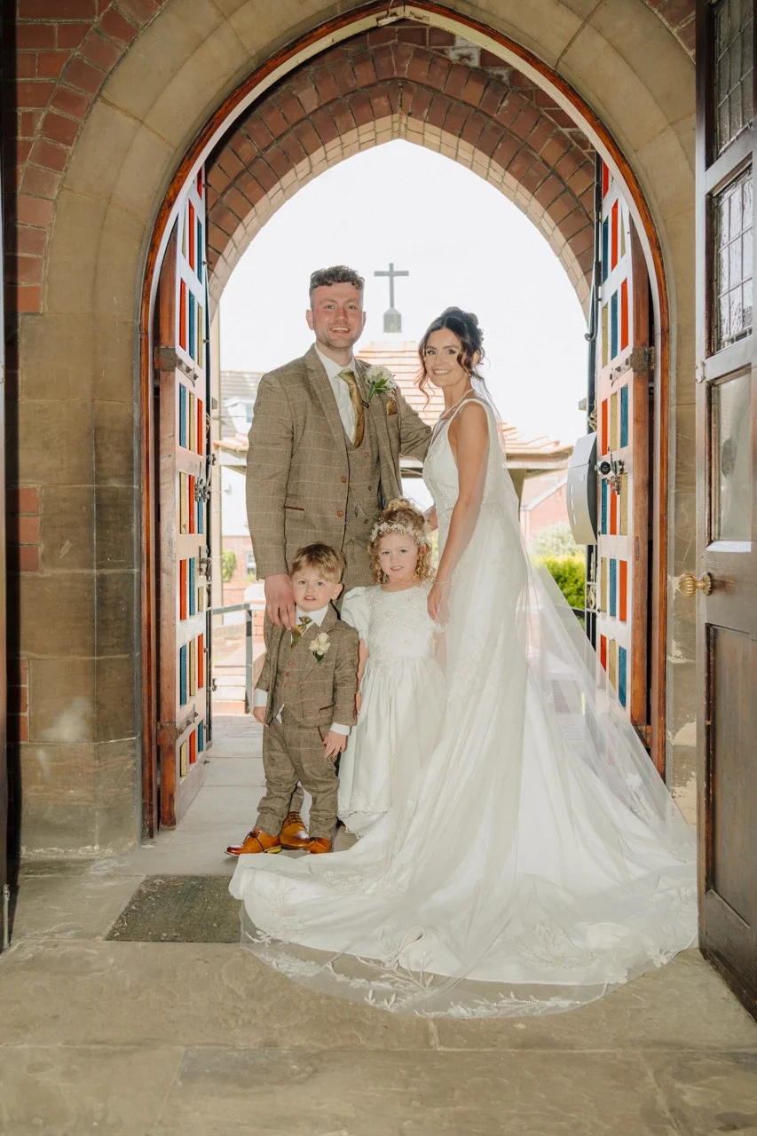 Church Wedding And Carlton Towers