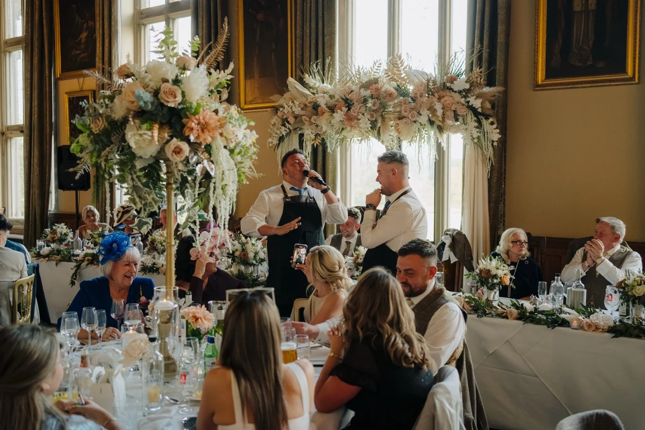 Church Wedding And Carlton Towers