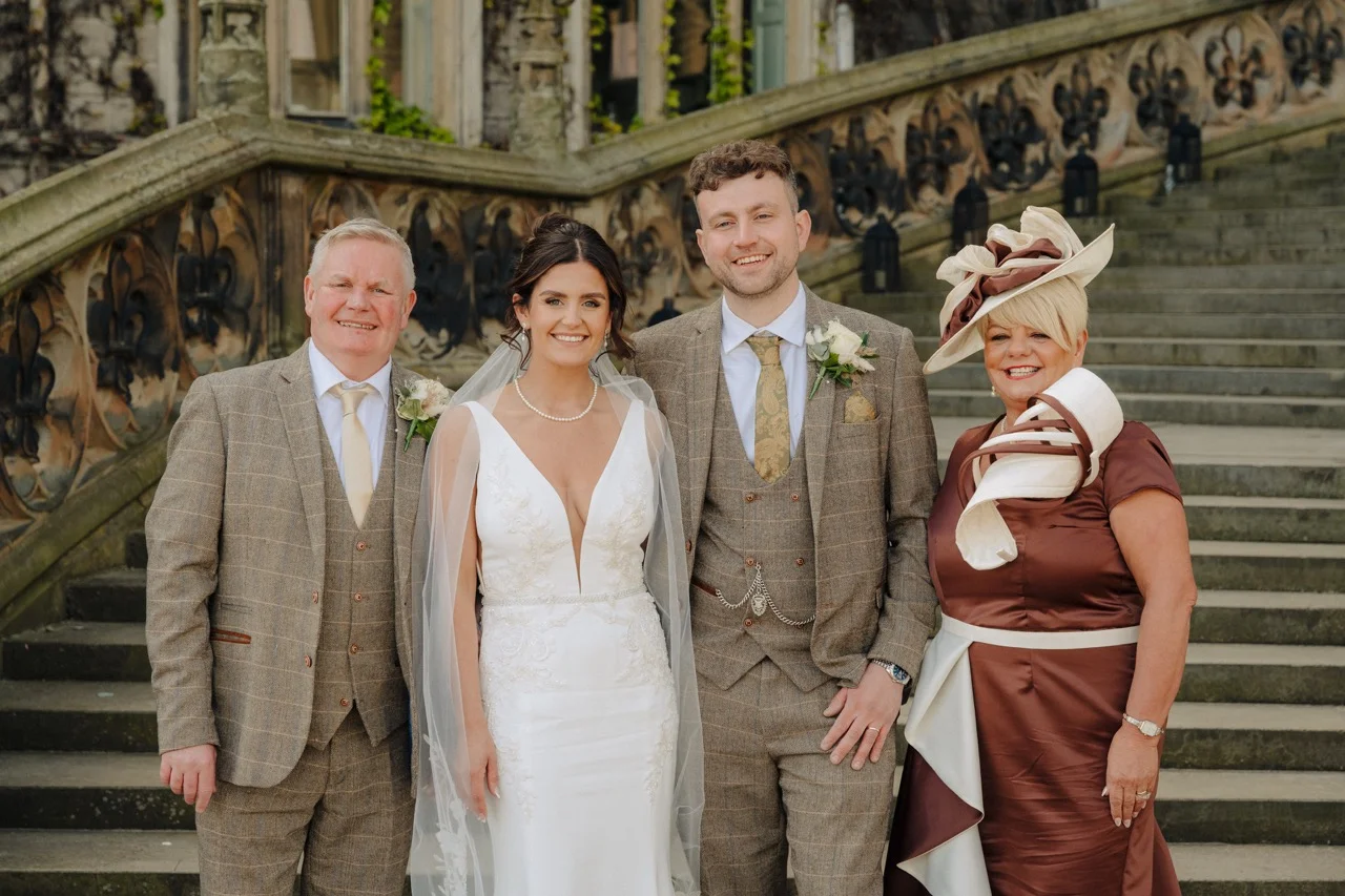 Church Wedding And Carlton Towers
