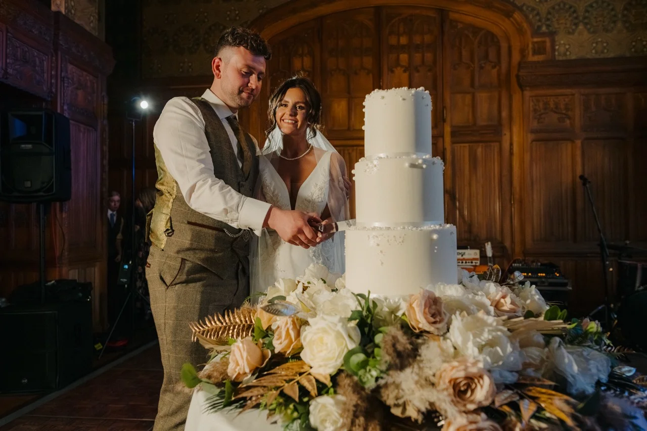 Church Wedding And Carlton Towers