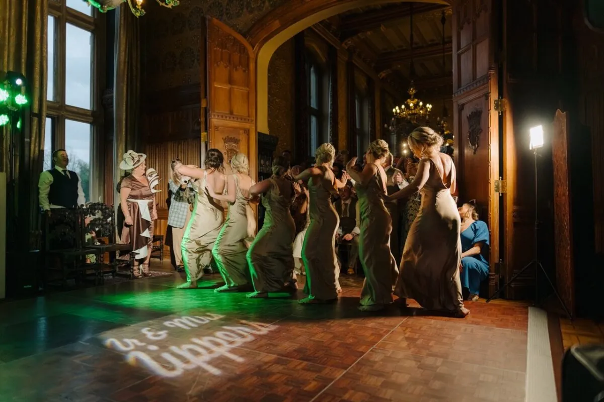Church Wedding And Carlton Towers