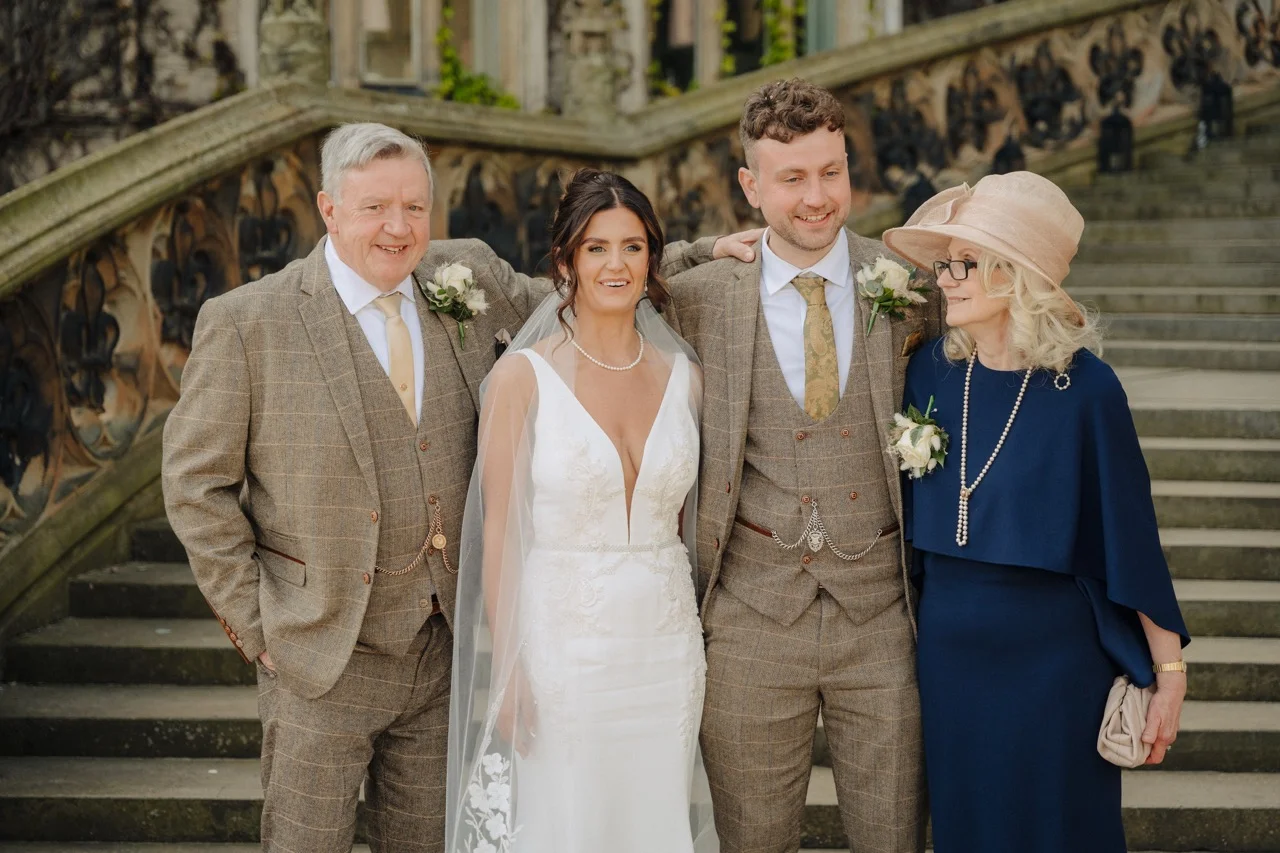 Church Wedding And Carlton Towers