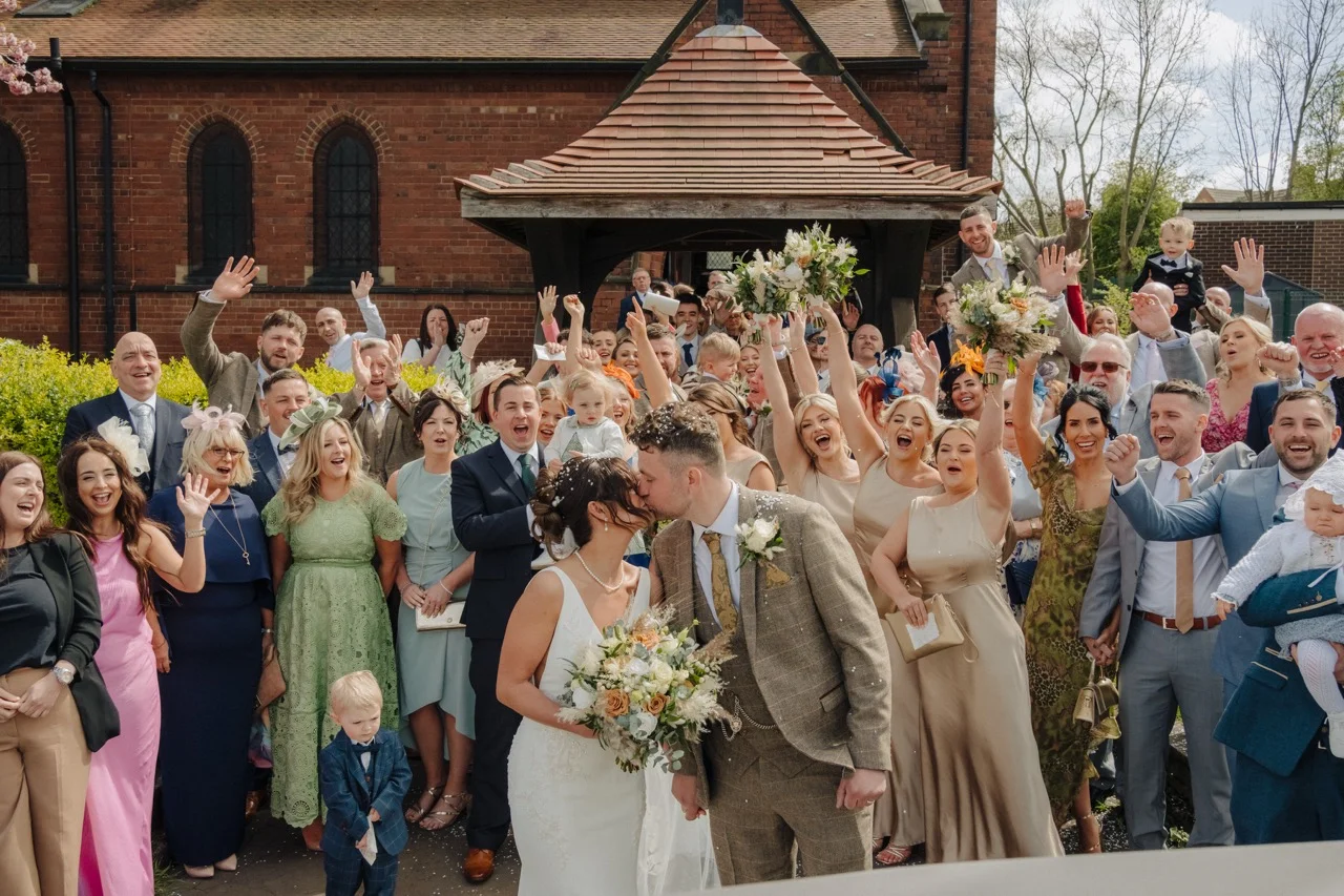 Church Wedding And Carlton Towers
