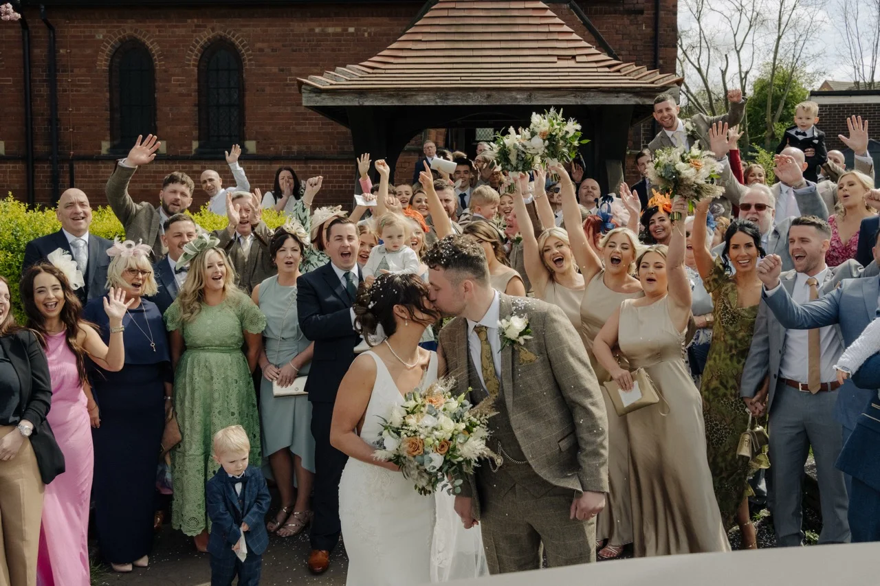 Church Wedding And Carlton Towers