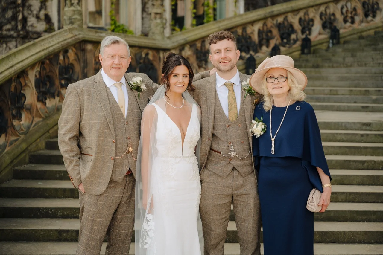 Church Wedding And Carlton Towers