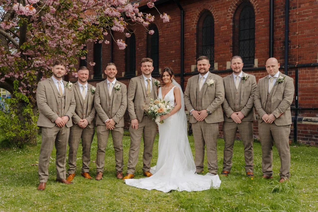 Church Wedding And Carlton Towers