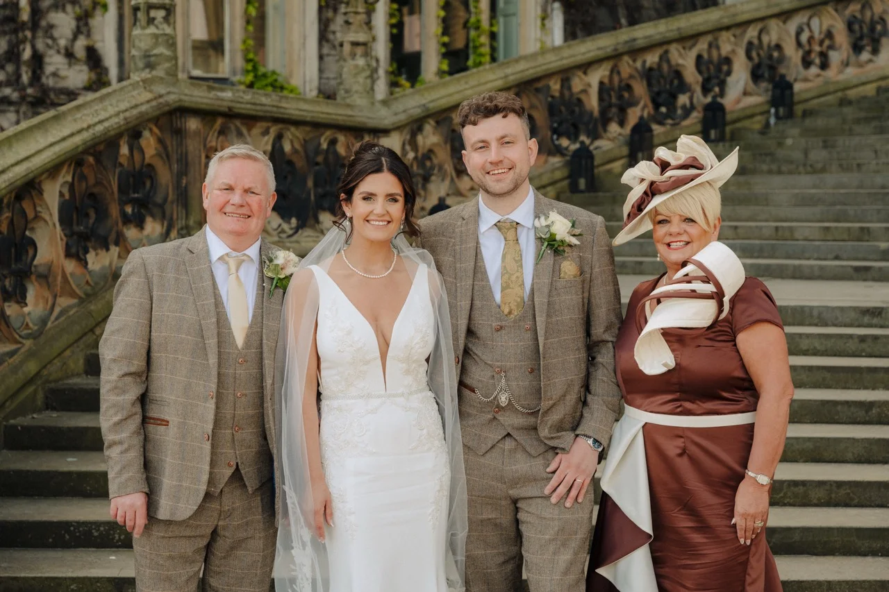 Church Wedding And Carlton Towers