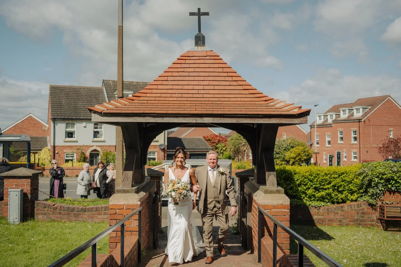 Church Wedding And Carlton Towers
