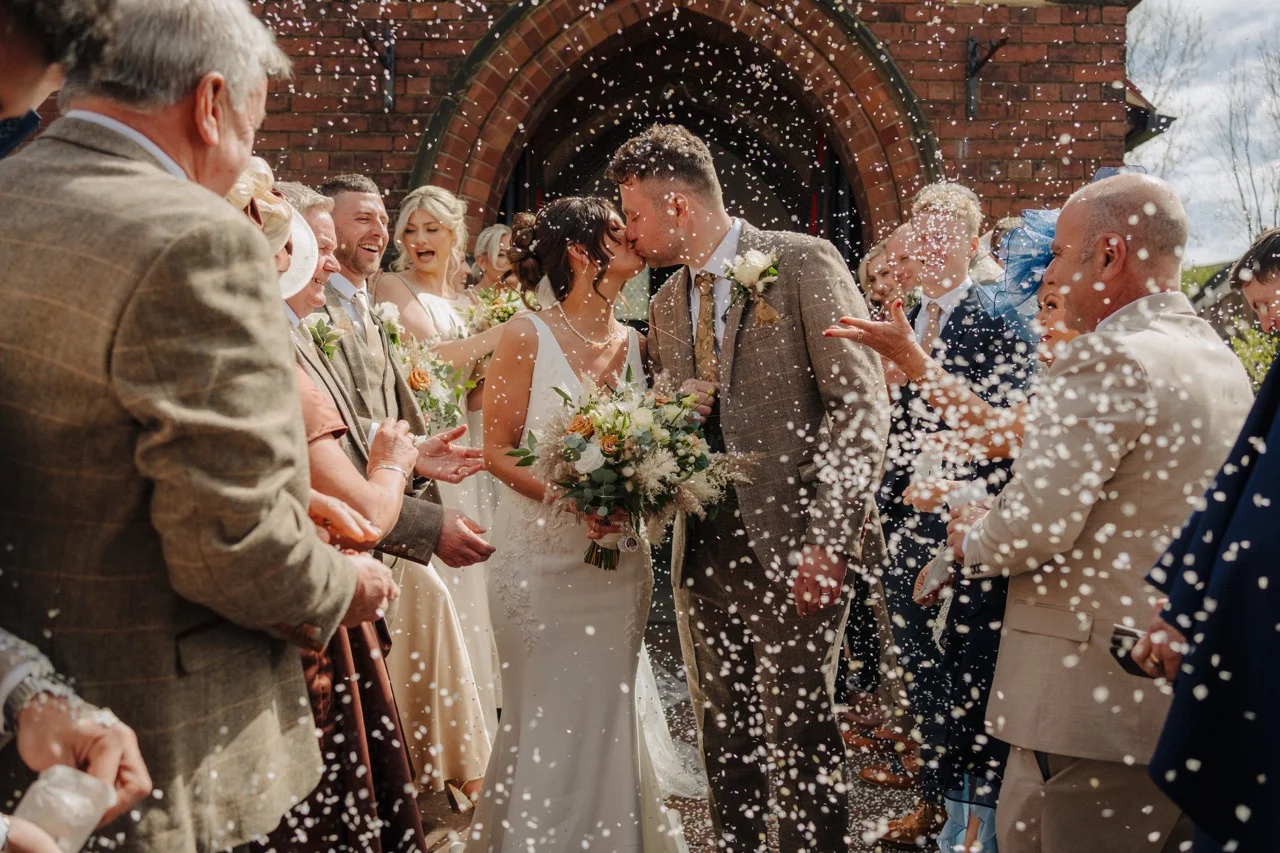Church Wedding And Carlton Towers