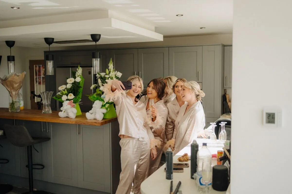 Church Wedding And Carlton Towers