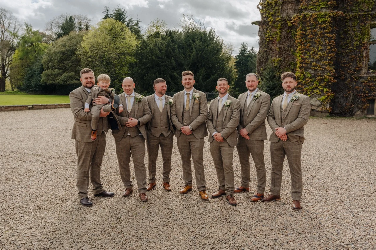 Church Wedding And Carlton Towers