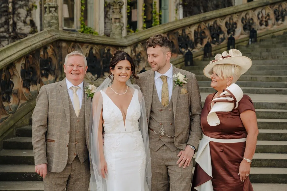 Church Wedding And Carlton Towers