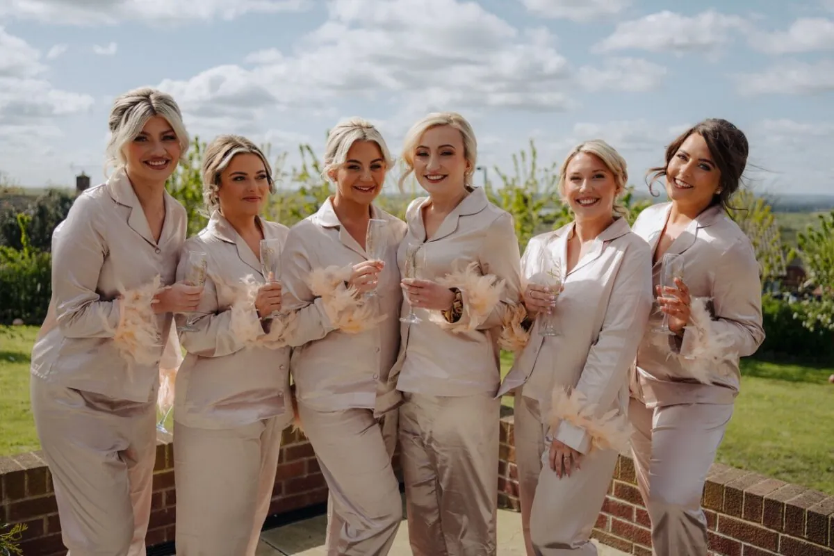 Church Wedding And Carlton Towers