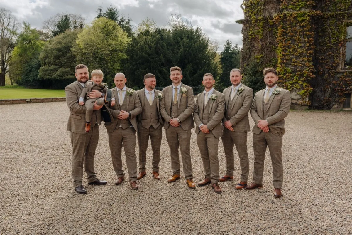 Church Wedding And Carlton Towers