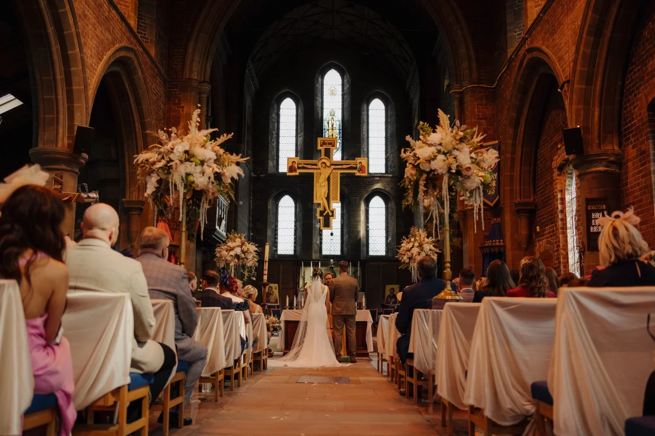 Church Wedding And Carlton Towers