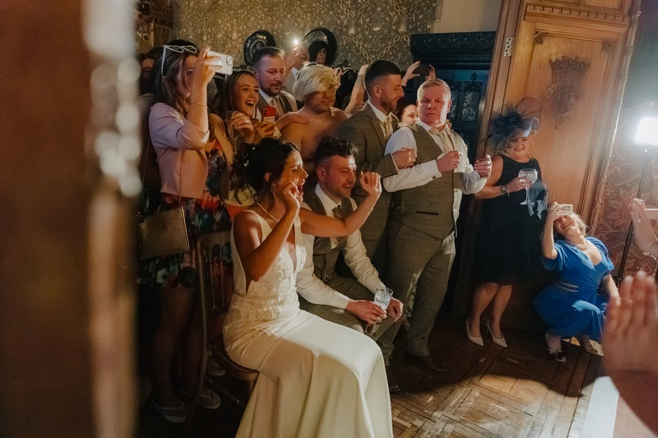 Church Wedding And Carlton Towers