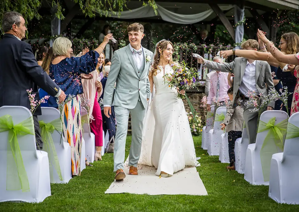 Faye and TJ's Wedding Day at Haselbury Mill