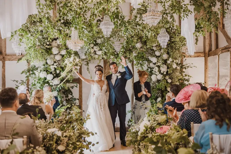 Alfriston Gardens wedding ceremony