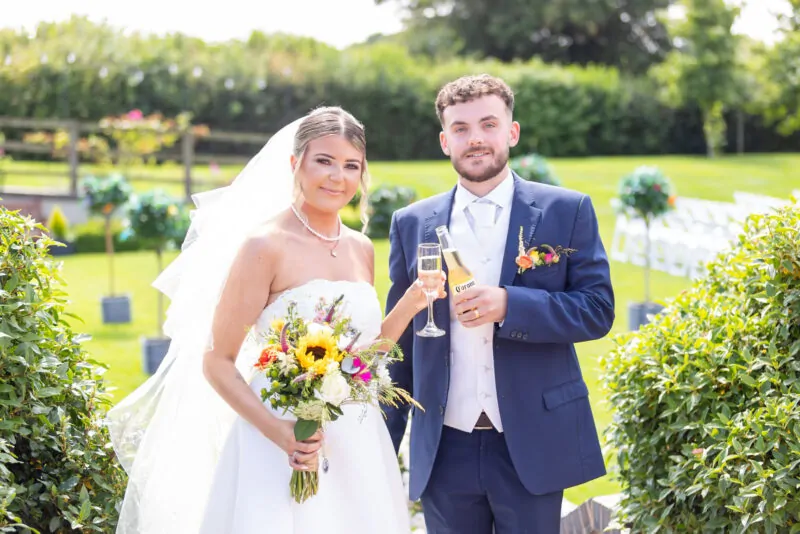4 Bride and Groom Just Married