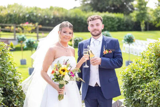 4 Bride and Groom Just Married