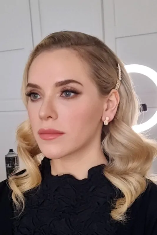 Bridal makeup and hair trial 2
