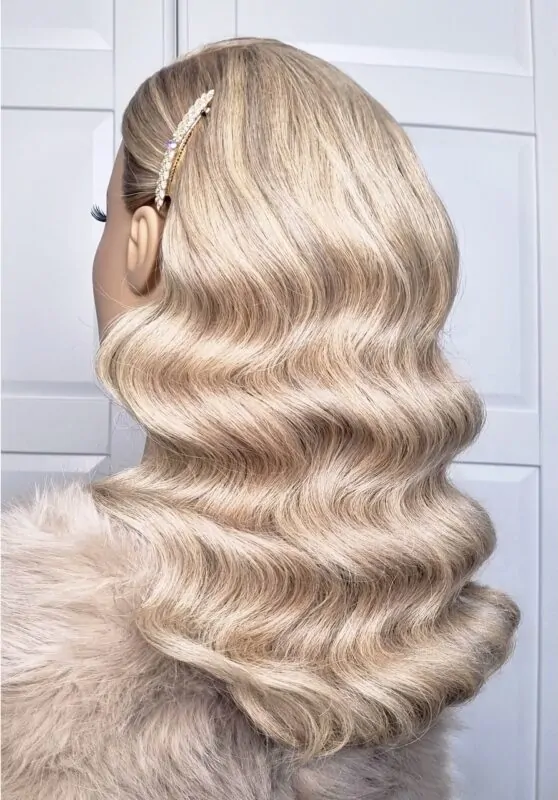 Hollywood wave hairstyle (1)
