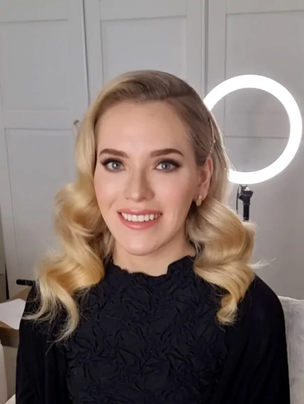 Bridal makeup and hair trial 1
