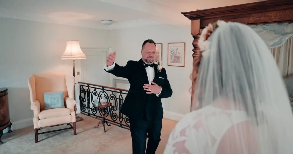 Liv dad reveal reaction
