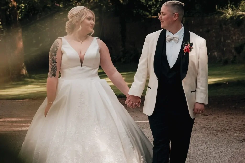 holding hands front