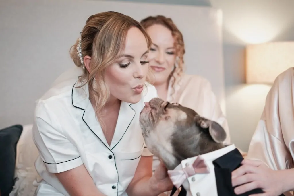 Doggy kisses