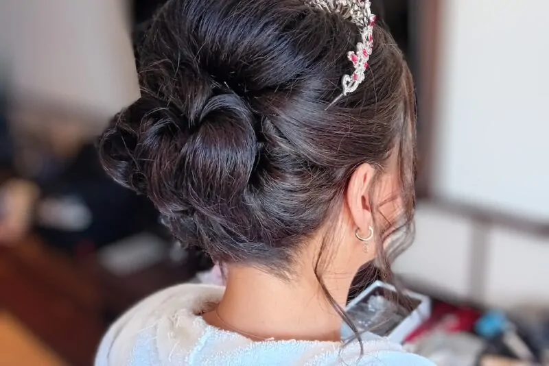 Bridal Hair Package + 2 Bridesmaids