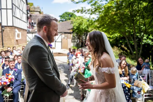90 Min Ceremony - Beautiful Candid Record of Your Ceremony Plus Stunning Portraits