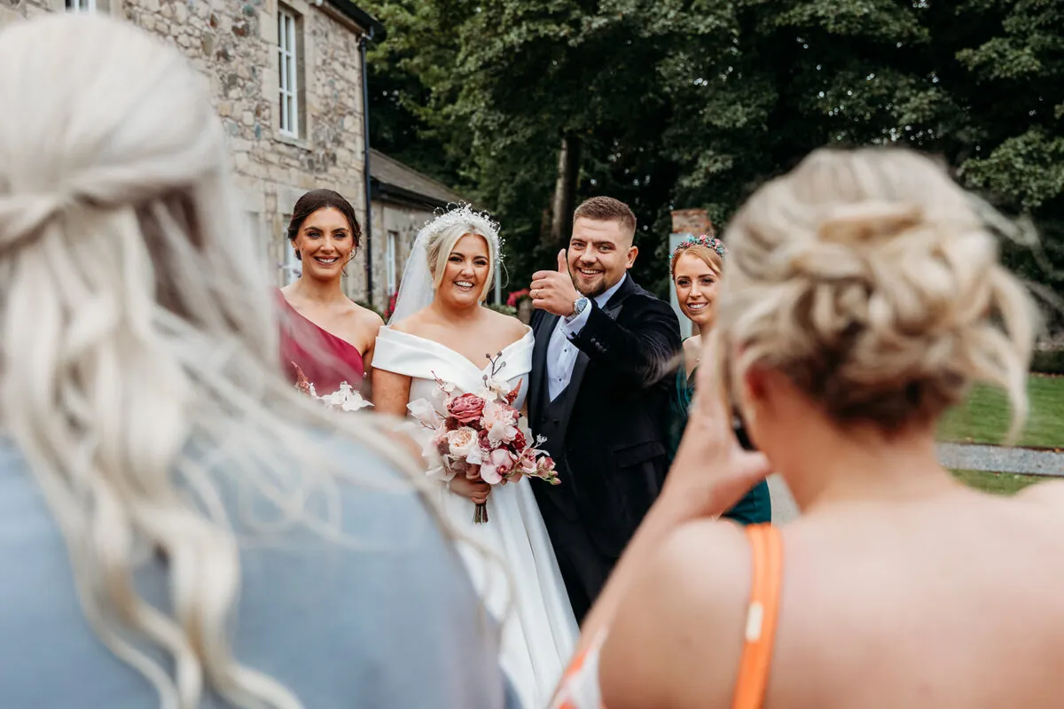 September Wedding at the Old Rectory, Killyman.