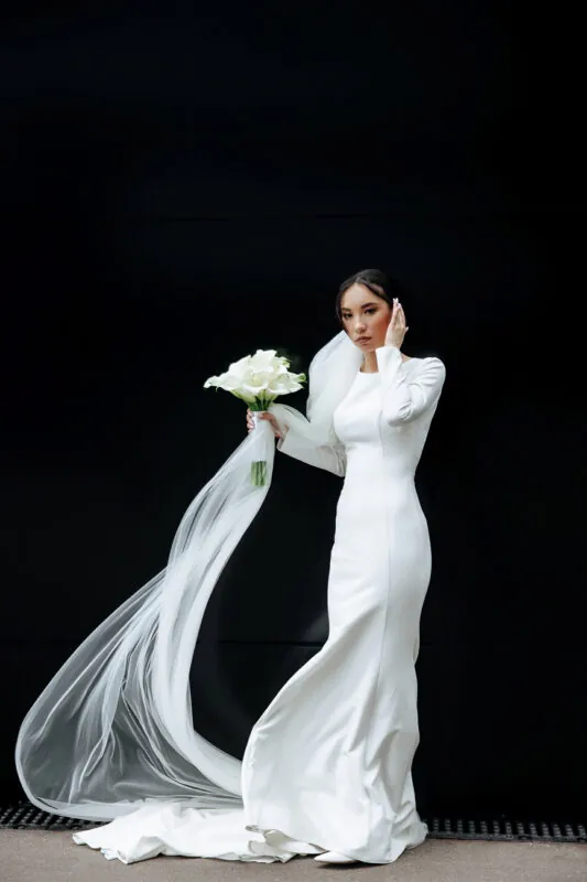 Stunning Bridal Portrait in Natural Light
